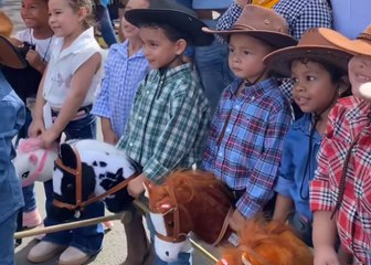 Realizan cabalgata infantil de caballitos de palo en Veragua