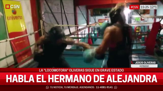 El hermano de Locomotora Oliveras brindó detalles sobre el estado de salud de la exboxeadora