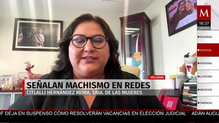 La titular de la Secretaría de las Mujeres habla sobre la polémica de Javier "Chicharito" Hernández