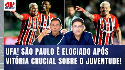 "ISSO TEM QUE SER DITO! Essa VITÓRIA do São Paulo foi EXTREMAMENTE..." 1 a 0 no Juventude!