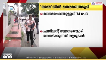 താര സംഘടന AMMAയിൽ തെരഞ്ഞെടുപ്പ് രംഗത്തുള്ളത് 74 പേർ