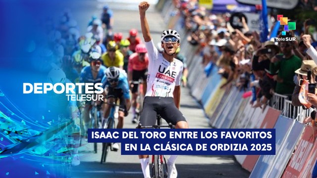 Todo listo para la 102ª Clásica Ciclista de Ordizia DEPORTES TELESUR 24-07-2025