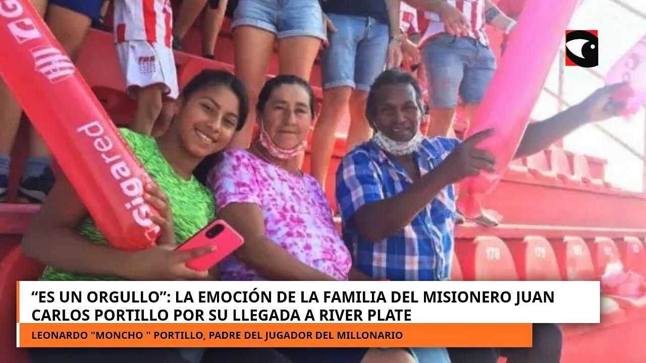 Leonardo Moncho Portillo, padre de Juan Carlos Portillo jugador de River Plate