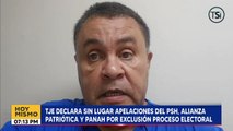 TJE declara sin lugar apelaciones del PSH, alianza patriótica y Panah por exclusión proceso electoral