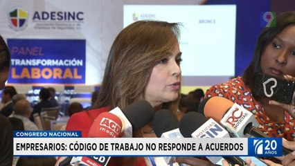 Empresarios rechazan nuevo código laboral | Emisión Estelar SIN con Alicia Ortega