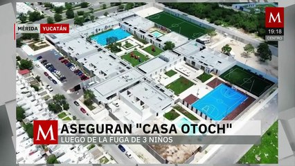 Aseguran 'Casa Otoch', luego de la fuga de 3 adolescentes en Mérida