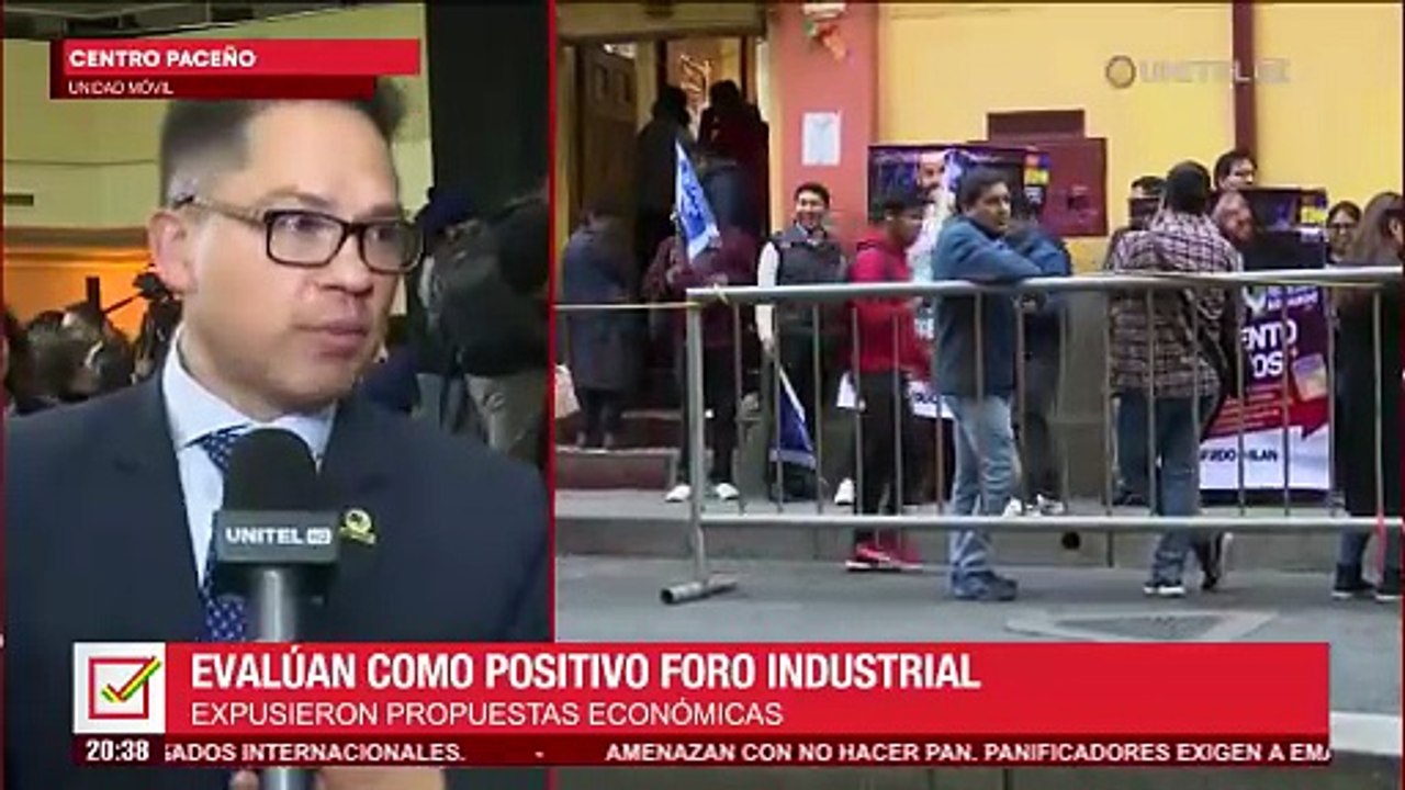 ​Presidente de la Cámara de Industrias sobre foro: ”son las propuestas que queríamos escuchar”