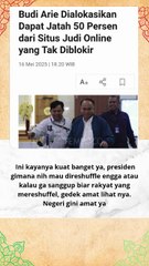 Yg ginian dibiarkan saja Rakyat hrs diam saja #news