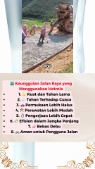 🛣️ Keunggulan Jalan Raya yang Menggunakan Hotmix