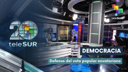 Pdte. Maduro denunció el fraude en Ecuador y llama a defender la democracia popular