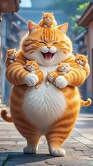 Fat Cat Pranks a Goat and Becomes a Chef | Funny Animal Animation #FunnyAnimals #FatCat