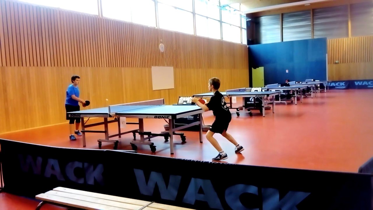 Entraînement de Tennis de Table à Nogent le 17/6/18 - Tournoi National B