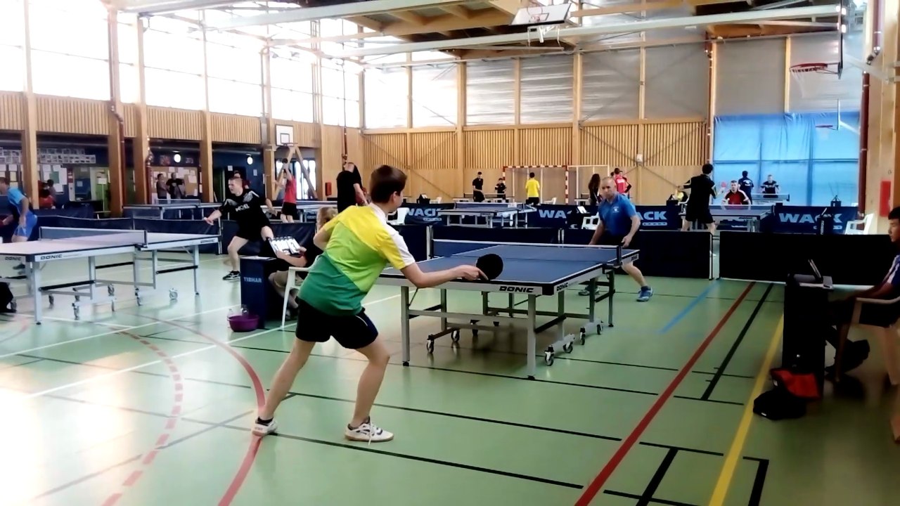 Tournoi de Tennis de Table à Nogent le 17/6/18 - Tournoi National B