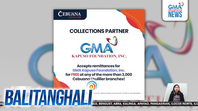 GMA Kapuso Foundation, patuloy ang pamamahagi ng relief goods sa mga naapektuhan ng masamang panahon | Balitanghali