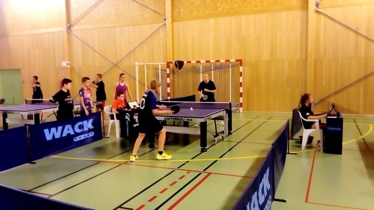 Championnats de Tennis de Table à Nogent le 28/09/18 - Phase 1 - Nogent 2 vs Nogent 3