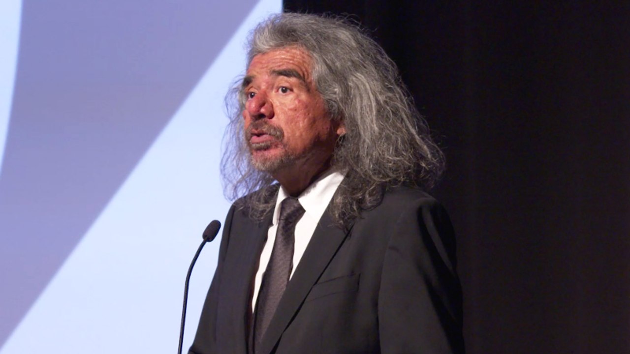 George Lopez Gives Opening Keynote Speech at the 2025 Social Impact Summit | THR Video