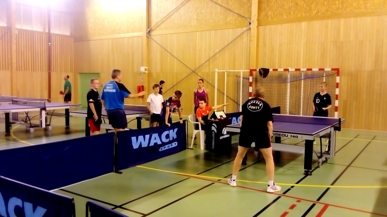 Championnats de Tennis de Table à Nogent le 28/09/18 - Phase 1 - Nogent 2 vs Nogent 3