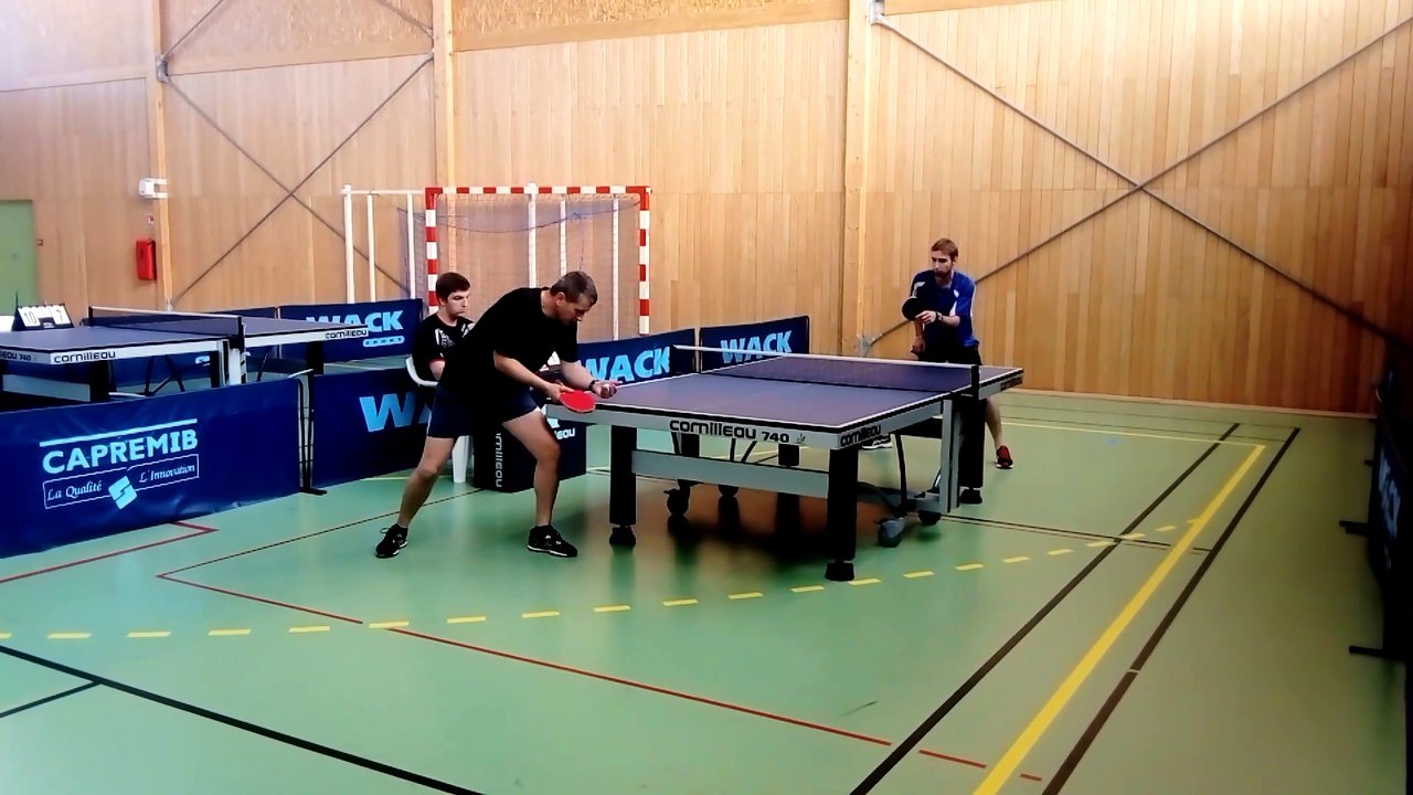 Championnats de Tennis de Table à Nogent le 06/10/18 - Phase 1 - Nogent 1 vs Montigny AJP 2