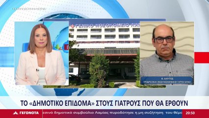 Ο Πρόεδρος ΕΝΙΑΛ, Θεόδωρος Χαρίτος στο STAR