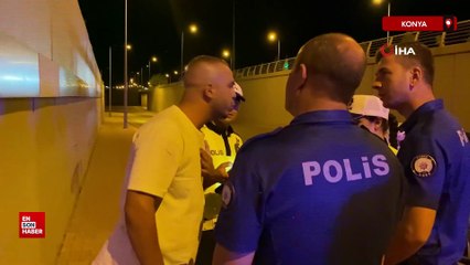 Konya'da  alkollü araç sürmekten ehliyetine 2. kez el konuldu