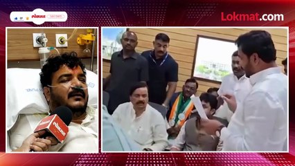 अजित पवारांच्या भेटीआधी गंभीर जखमी असलेल्या विजय घाटगेंचा इशा