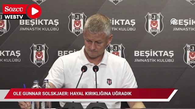 Ole Gunnar Solskjaer: Hayal kırıklığına uğradık