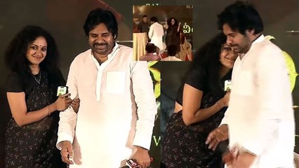Pawan Kalyan's Awkward Moment @ #HariHaraVeeraMallu Movie Success Meet | Filmibeat Telugu