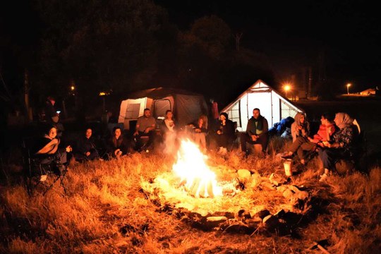 Bir zamanlar terörle anılıyordu: Şimdi gece karanlığında kamp yapıyorlar