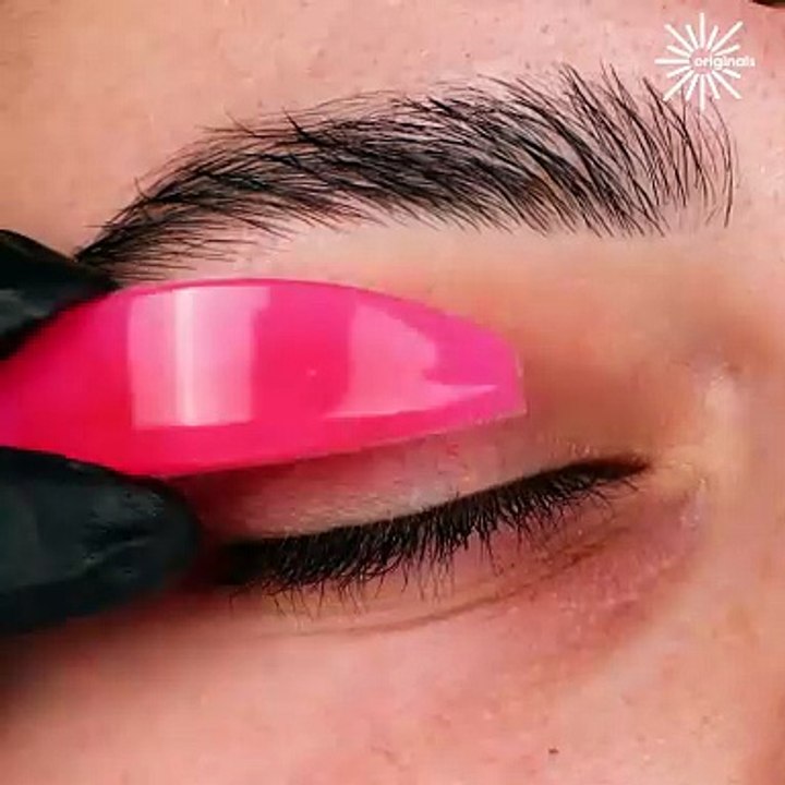 Eyelash lift magic! 👀✨