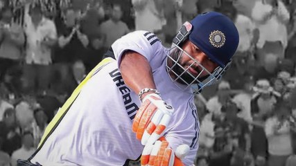 इंजर्ड Pant ने मारी एंट्री तो खुशी से झूम उठे दर्शक!