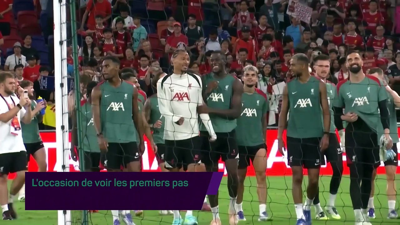 Les premiers pas de Hugo Ekitike avec Liverpool