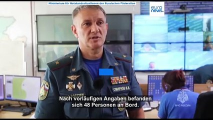 Flugzeug mit 49 Menschen an Bord in Russland abgestürzt - Kinder unter den Toten