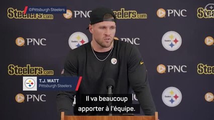 Steelers - Watt et ses partenaires enthousiasmés par l'arrivée du "leader" Rodgers