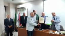 تكريم الدكتور محمد فتحي عبد العال نحو بيئة عمل آمنة نقابة صيادلة الشرقية