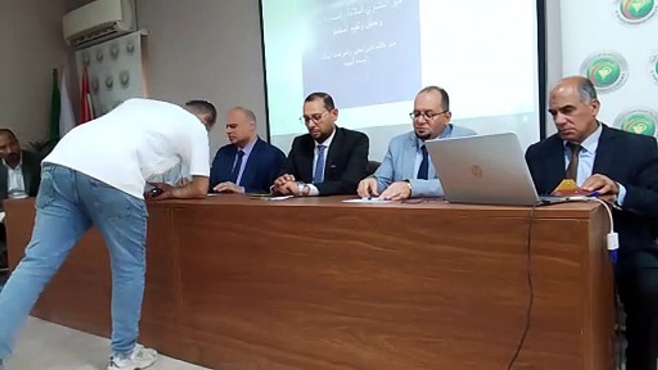 كلمة الدكتور محمد فتحي عبد العال نحو بيئة عمل آمنة نقابة صيادلة الشرقية