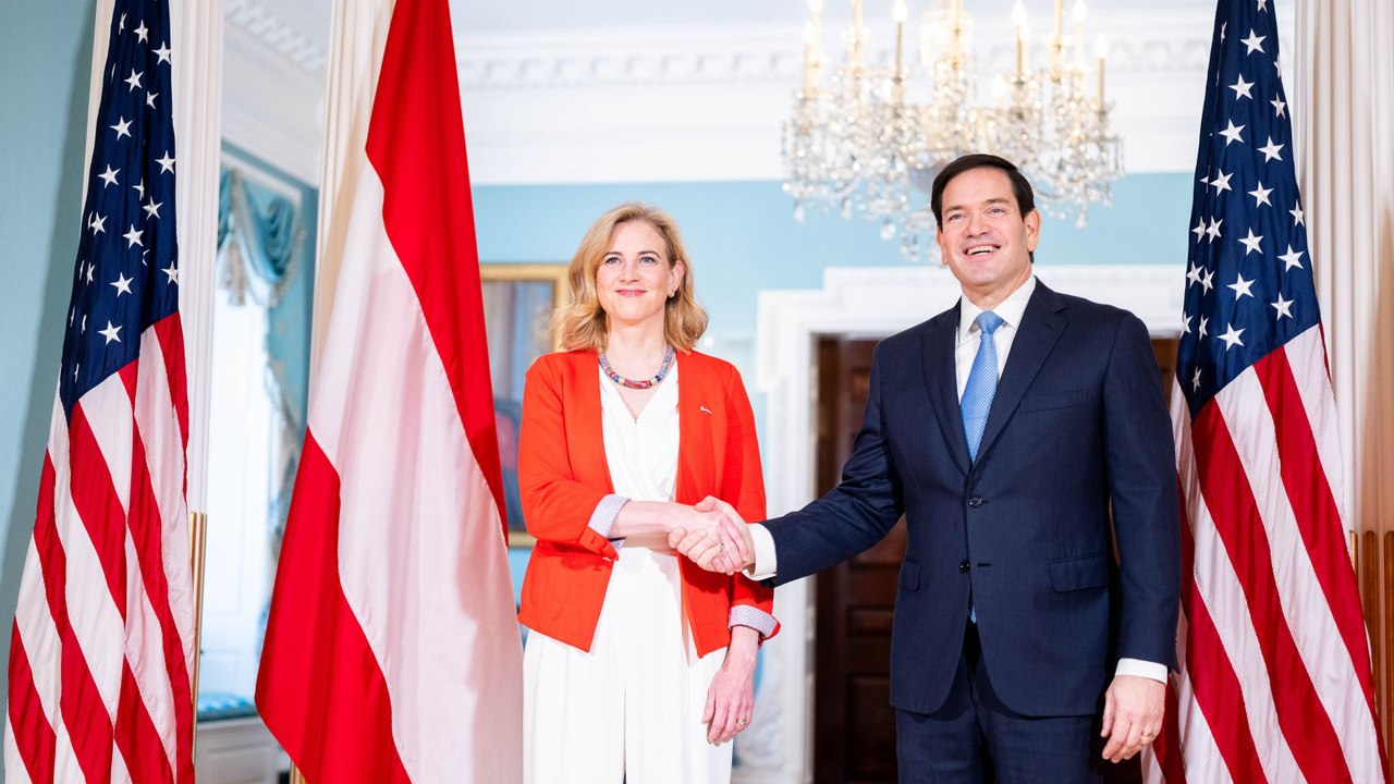 Darüber haben Meinl-Reisinger und Rubio in Washington gesprochen