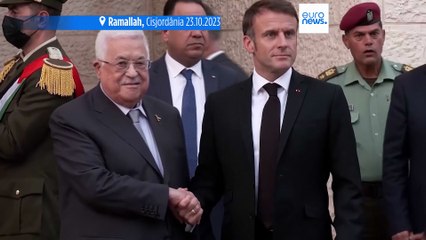 Macron anuncia que França irá reconhecer o Estado da Palestina na ONU