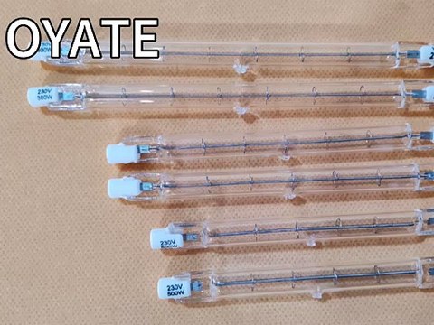 118mm 165mm 300w R7S halogen lamps infrared heat lamp for poultry warming