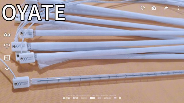 Shortwave IR lamps 2000w 220v halogen infrared heating elements