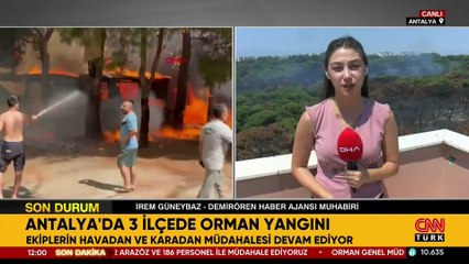 SON DAKİKA... İzmir, Antalya ve Muğla'da yangın! İşte son durum...