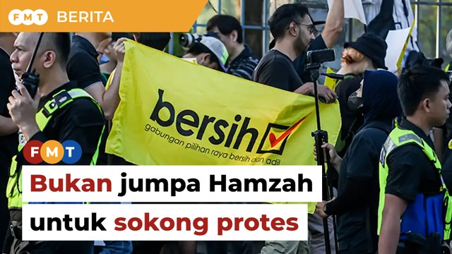 Kita bertemu bukan untuk sokong protes, NGO beritahu Hamzah