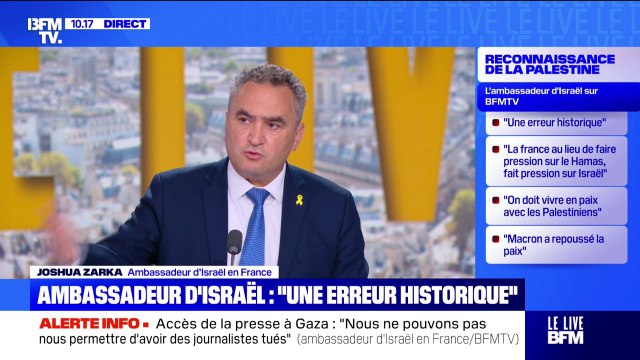 Tir israélien sur une église de Gaza: Dans les guerres, il y a des erreurs. C'est terrible à dire, mais c'est un fait , réagit l'ambassadeur d'Israël en France
