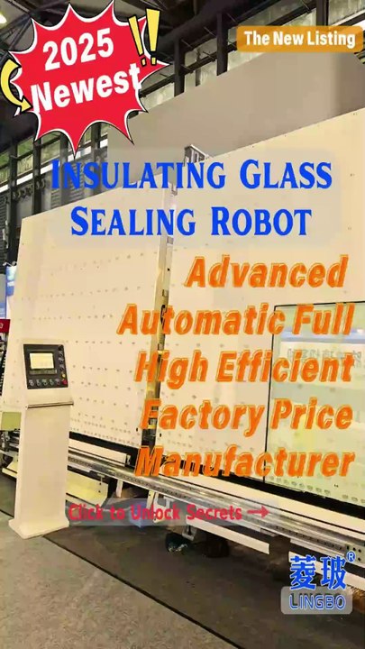 2025 New Advanced Automatic Full insulating glass sealing robot Factory Price High Efficient #igu