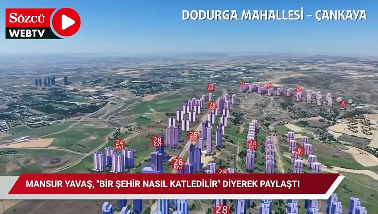 Mansur Yavaş, "Bir şehir nasıl katledilir" diyerek paylaştı