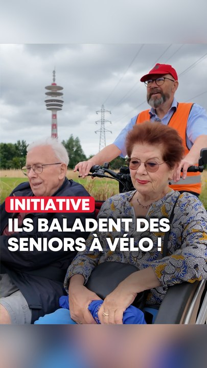 "À vélo sans âge" baladent des seniors à vélo