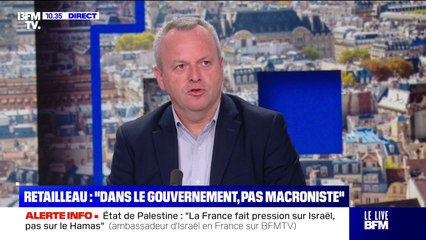 Propos de Bruno Retailleau sur le macronisme: "C'est déplacé et péremptoire", pour Martin Garagnon, conseiller national Renaissance