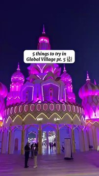 5 Must-Try Food Spots at Global Village UAE 🍴🔥 | Hidden Gems You’ll Love!