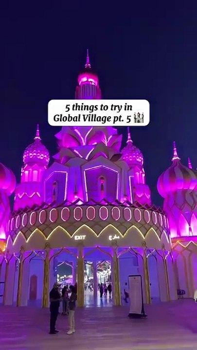 "5 Must-Try Food Spots at Global Village UAE 🍴🔥 | Hidden Gems You’ll Love!"