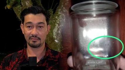 Disuruh tutup mata, lendir pekat keluar dari tekak Farid Kamil