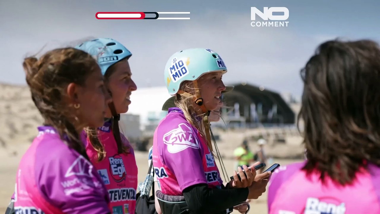 La Coppa del Mondo di windsurf freestyle si conclude anticipatamente a Fuerteventura ventosa